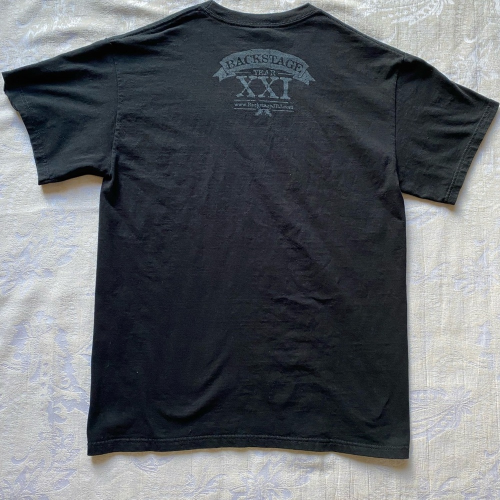 Jon Bon Jovi Backstage Official Concert T-shirt Year 21 - Picture 2 of 10